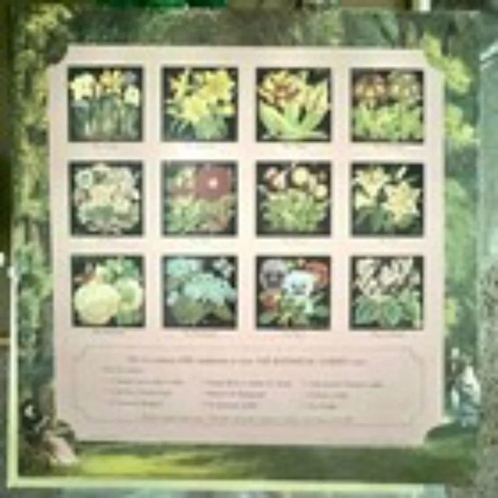 VINTAGE 1992 NEW Elizabeth Bradley Needlepoint Kit The Botanical Garden Cyclamen - Picture 3 of 10
